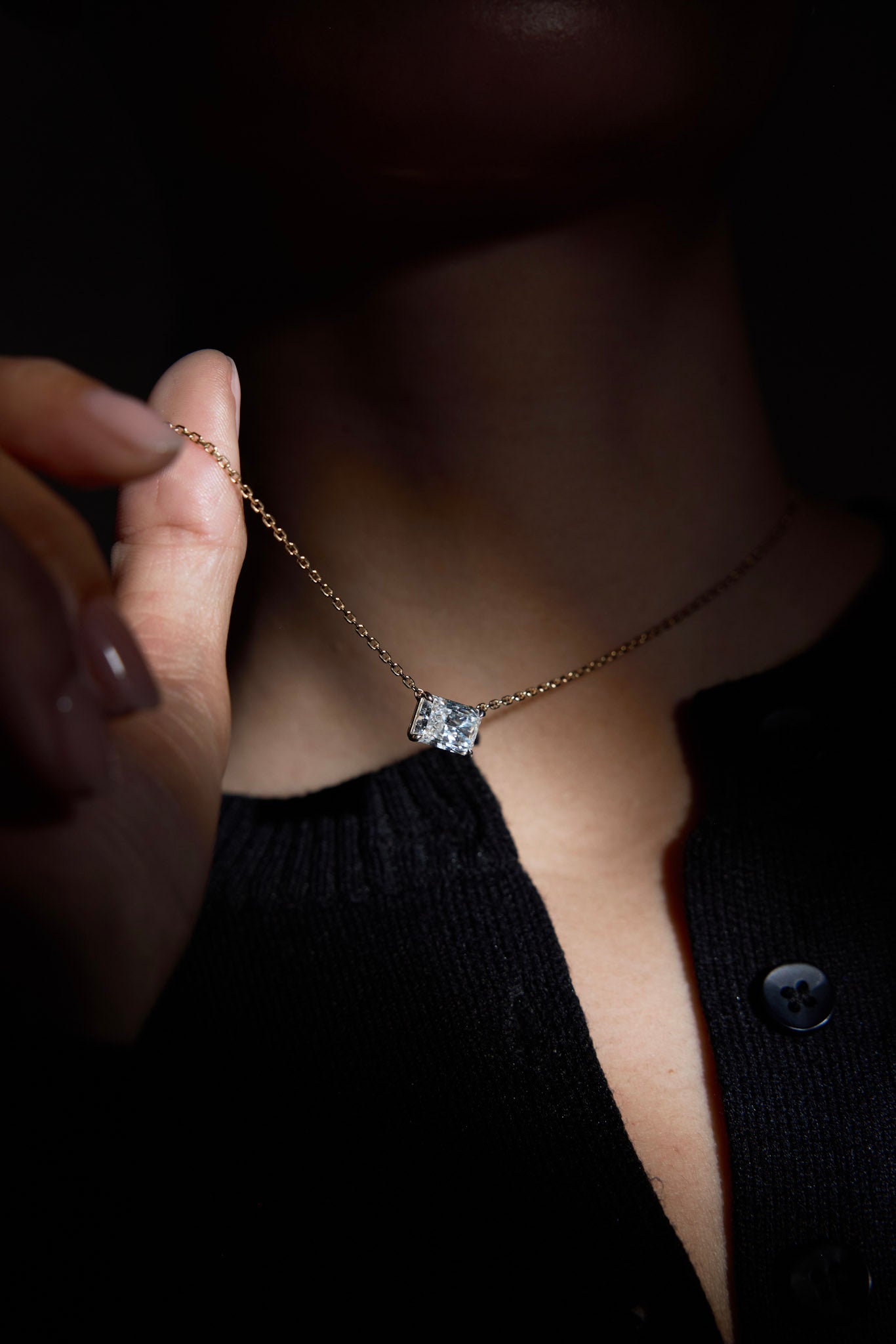 Diamond Solitiare Pendant