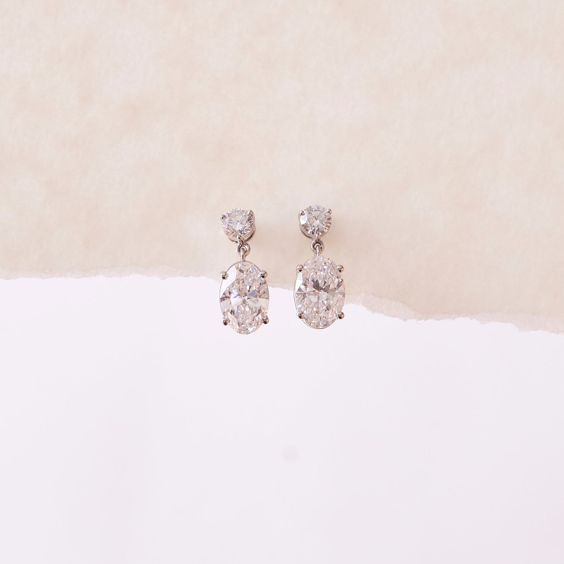 Signature Oval Drop Earrings