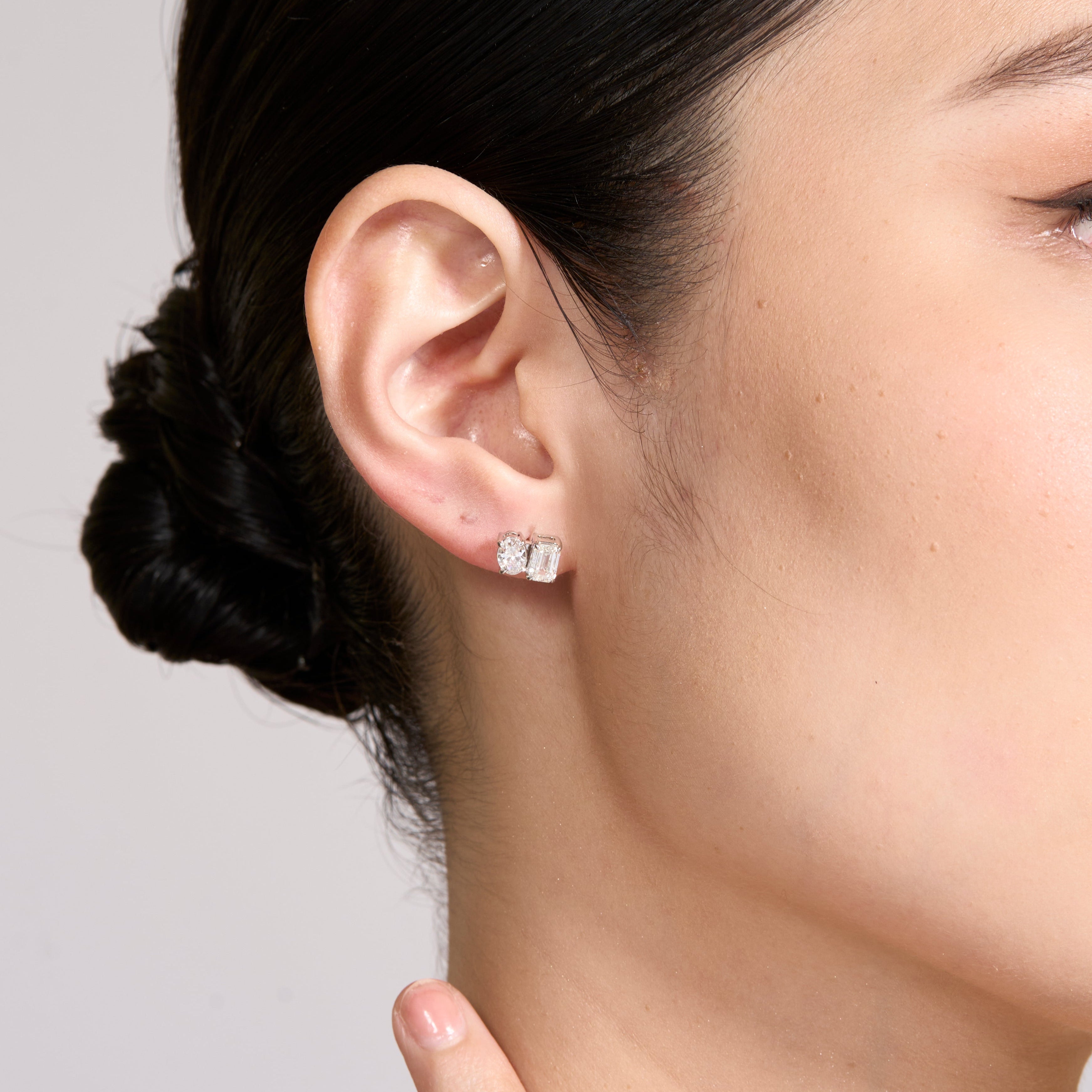 Toi et Moi Stud Earrings