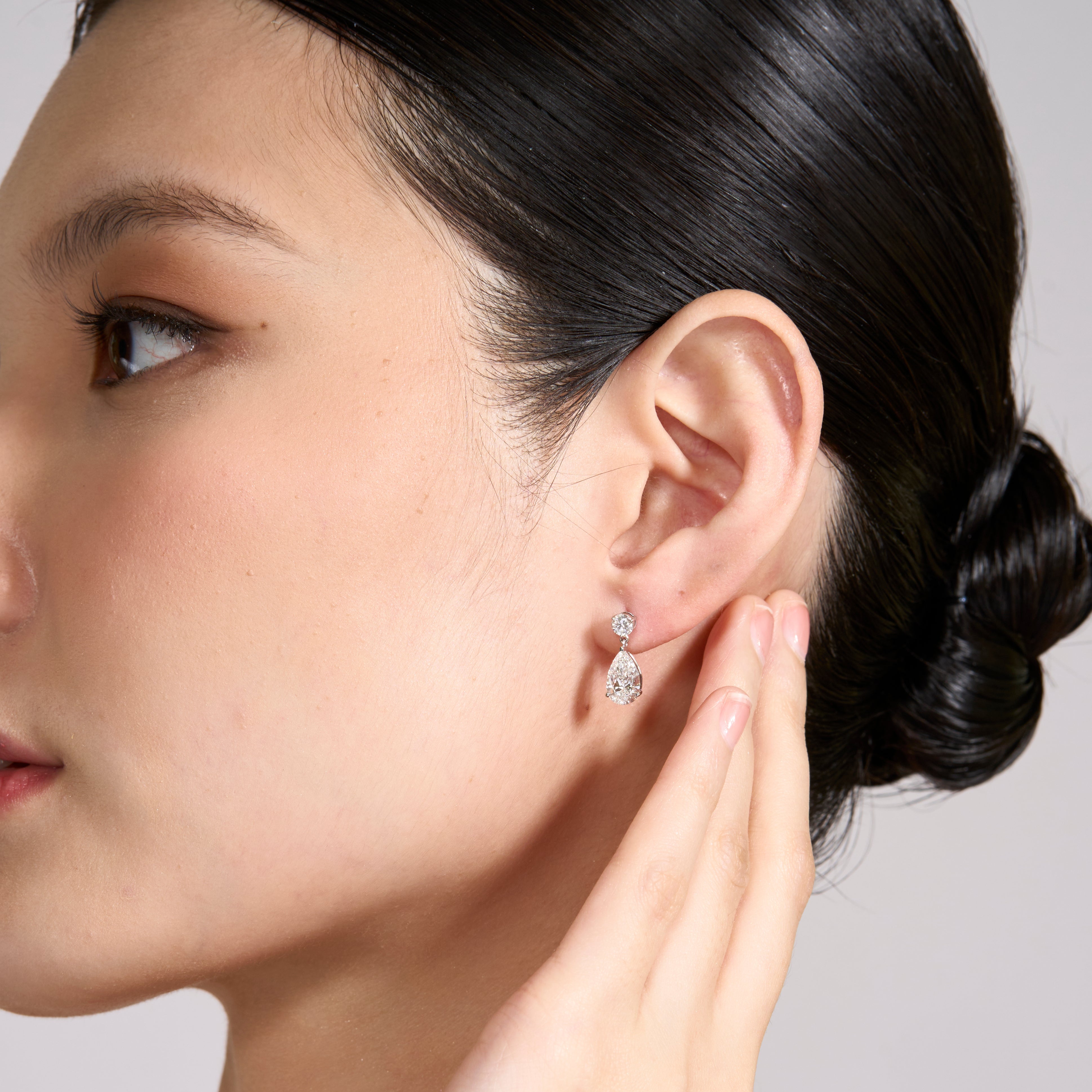 Signature Pear Drop Earrings