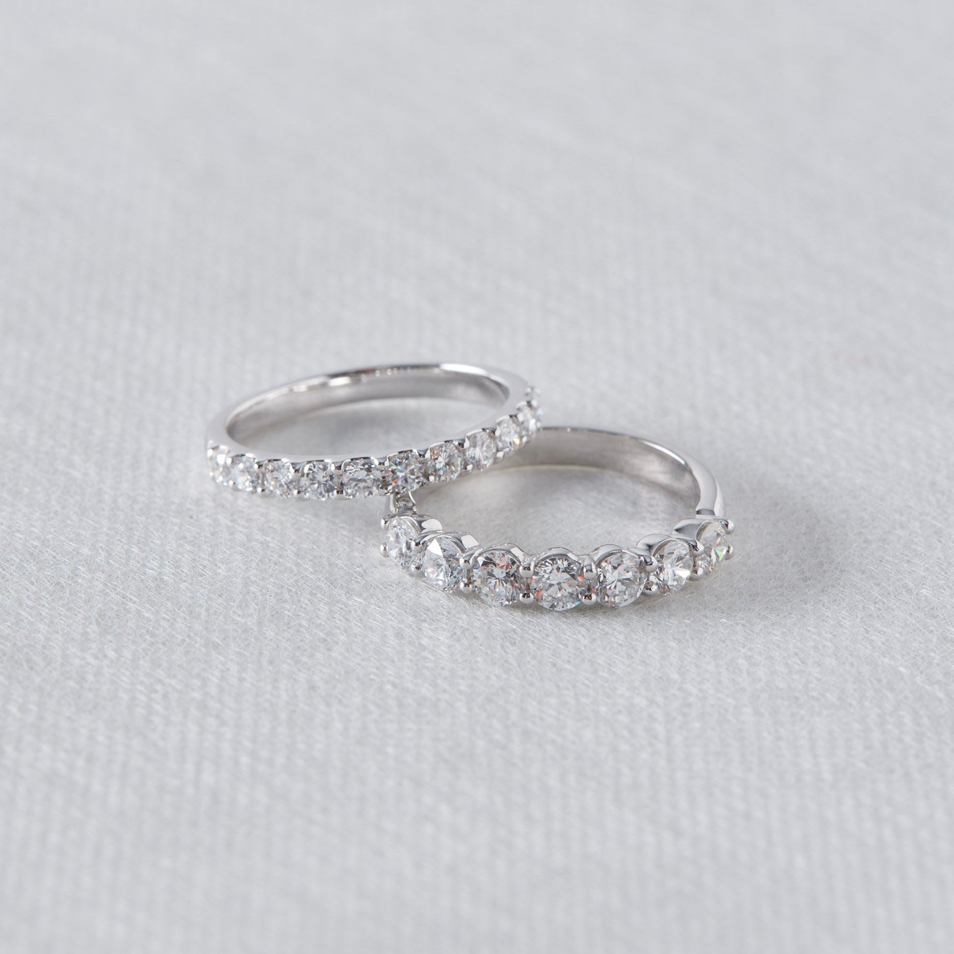 Round Brilliant Diamond Eternity Band