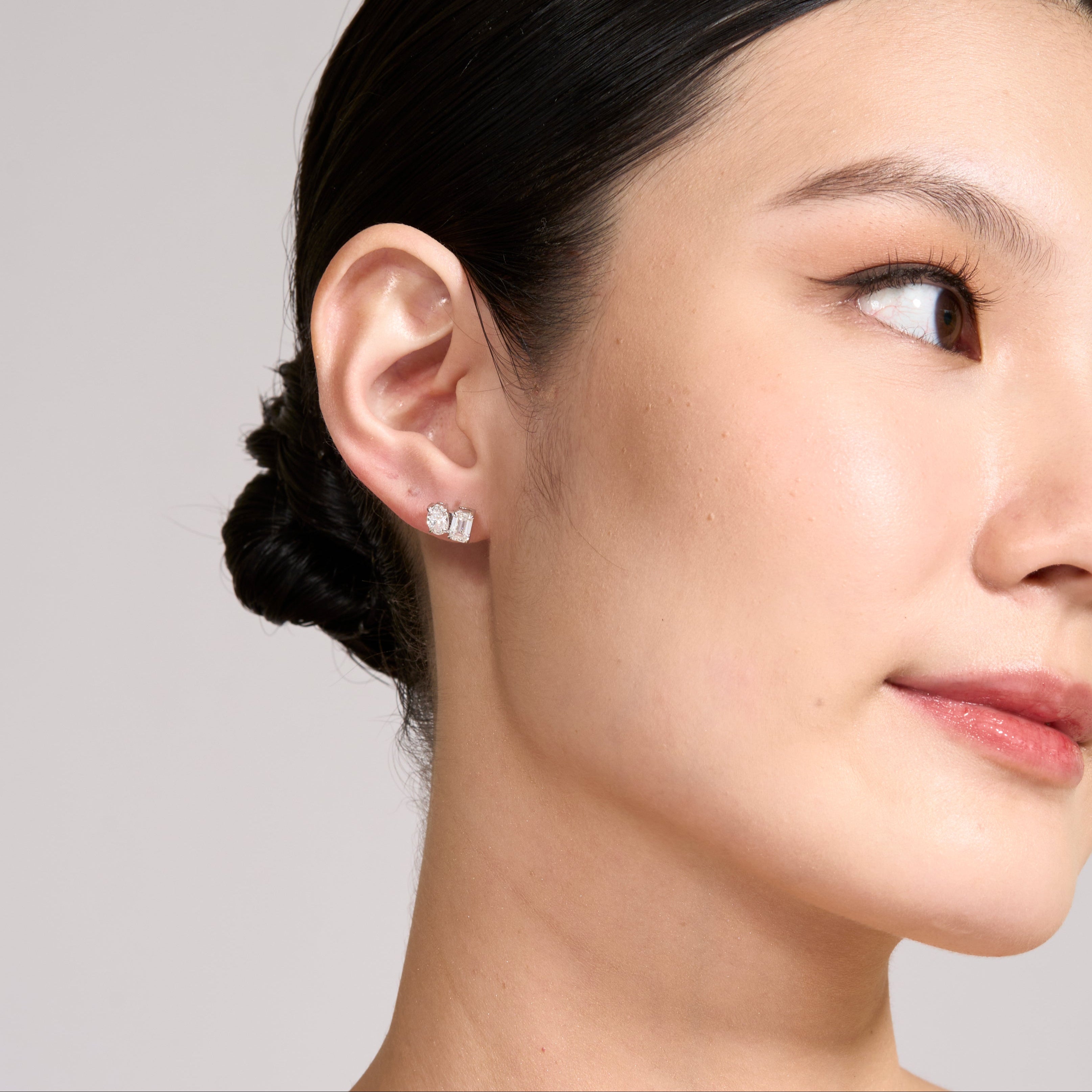 Toi et Moi Stud Earrings